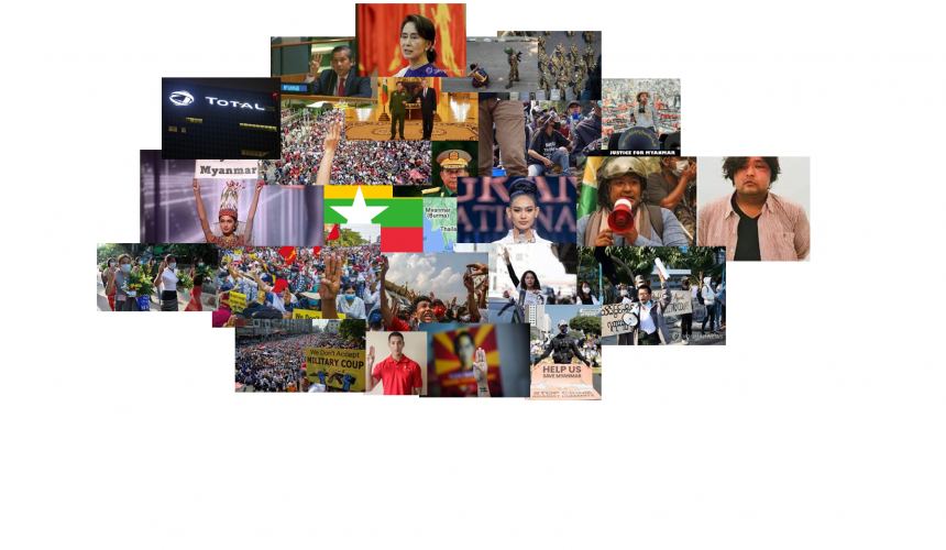 미얀마 저항 & 연대의 목소리